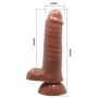 Miękkie i giętkie realistyczne dildo z wibracjami - 8