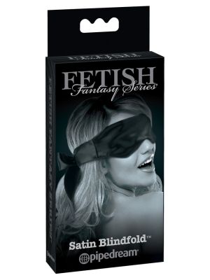 FFSLE Satin Blindfold Black