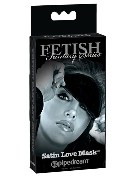 FFSLE Satin Love Mask Black - 2