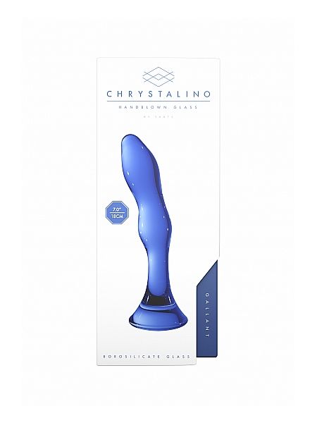 Szklane wodoodporne dildo do anusa i pochwy 15 cm - 3