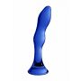 Szklane wodoodporne dildo do anusa i pochwy 15 cm - 2