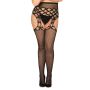 Garter stockings pończochy obsessive s816 xl/xxl - 2