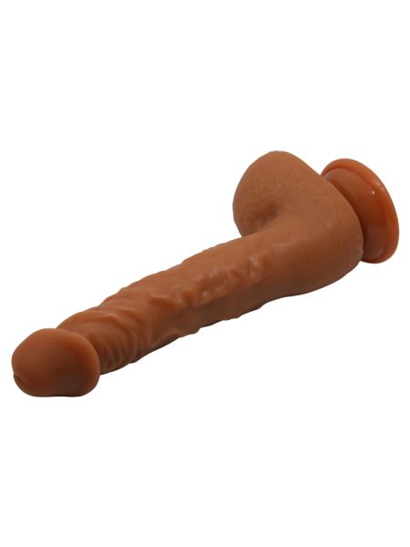 Bardzo giętki i elastyczny penis wyżyłowany 18,5cm - 6