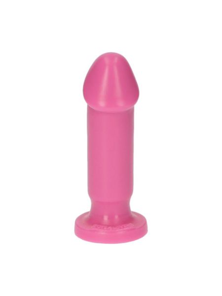 Różowe dildo gładki trzon z mocną przyssawką 15 cm - 8