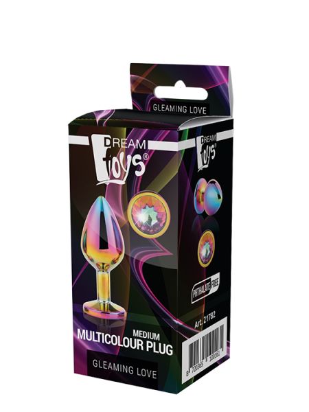 GLEAMING LOVE MULTICOLOUR PLUG MEDIUM - 8