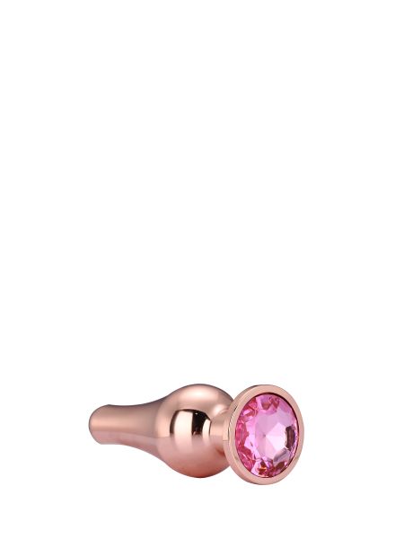 GLEAMING LOVE ROSE GOLD PLEASURE PLUG L - 6