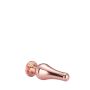 GLEAMING LOVE ROSE GOLD PLEASURE PLUG L - 9