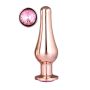 GLEAMING LOVE ROSE GOLD PLEASURE PLUG L - 4