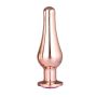 GLEAMING LOVE ROSE GOLD PLEASURE PLUG L - 6