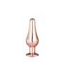 GLEAMING LOVE ROSE GOLD PLEASURE PLUG S - 5