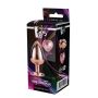 GLEAMING LOVE ROSE GOLD PLUG LARGE - 3