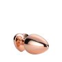 GLEAMING LOVE ROSE GOLD PLUG LARGE - 11