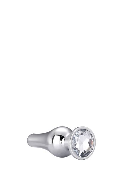 GLEAMING LOVE SILVER PLEASURE PLUG M - 6