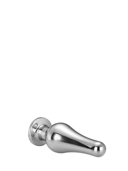 GLEAMING LOVE SILVER PLEASURE PLUG M - 8