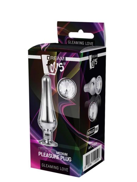 GLEAMING LOVE SILVER PLEASURE PLUG M