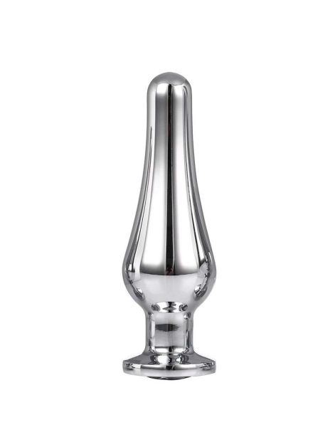 GLEAMING LOVE SILVER PLEASURE PLUG M - 5