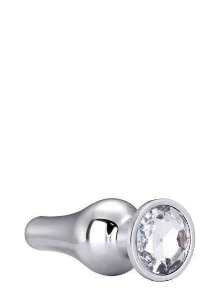 GLEAMING LOVE SILVER PLEASURE PLUG M - 7