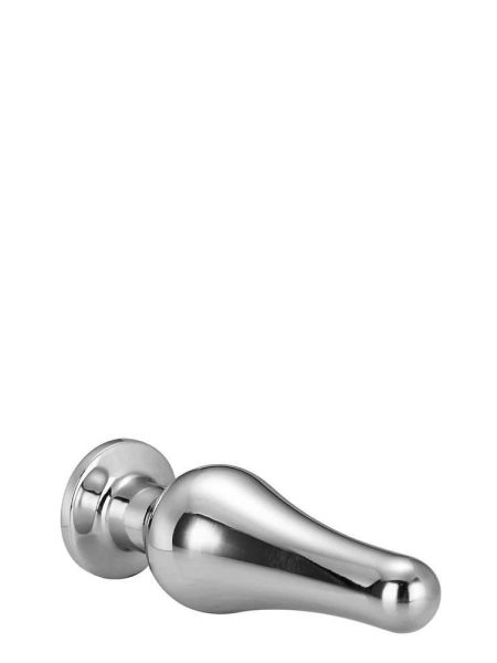 GLEAMING LOVE SILVER PLEASURE PLUG M - 9