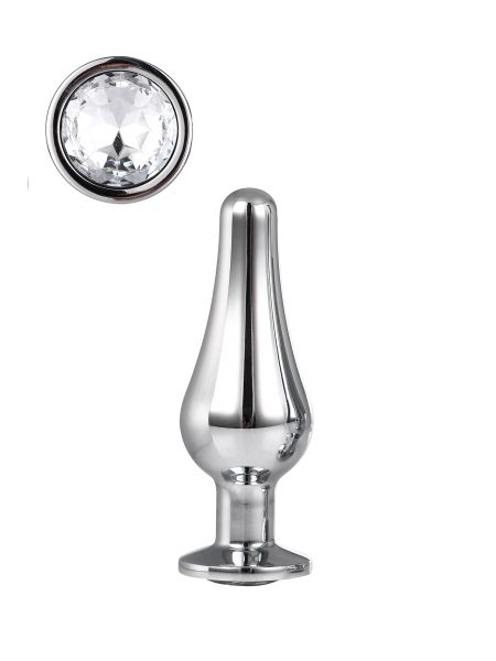 GLEAMING LOVE SILVER PLEASURE PLUG S - 2