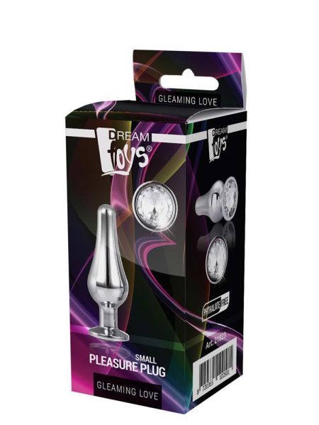 GLEAMING LOVE SILVER PLEASURE PLUG S