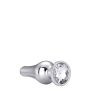 GLEAMING LOVE SILVER PLEASURE PLUG S - 8