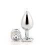 GLEAMING LOVE SILVER PLUG LARGE - 2