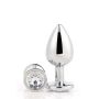 GLEAMING LOVE SILVER PLUG LARGE - 7