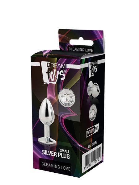 GLEAMING LOVE SILVER PLUG SMALL - 9