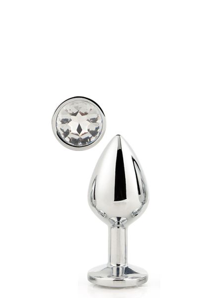 GLEAMING LOVE SILVER PLUG SMALL - 11