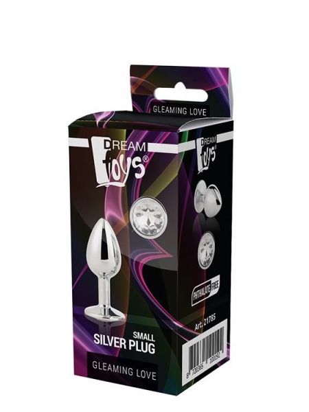 GLEAMING LOVE SILVER PLUG SMALL - 2