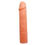 Dildo elastyczne giętkie realistyczny wygląd 19 cm - 4