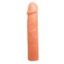 Dildo elastyczne giętkie realistyczny wygląd 19 cm - 5