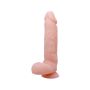 Realistyczne żylaste dildo z przyssawką 21 cm - 3