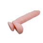 Realistyczne żylaste dildo z przyssawką 21 cm - 4