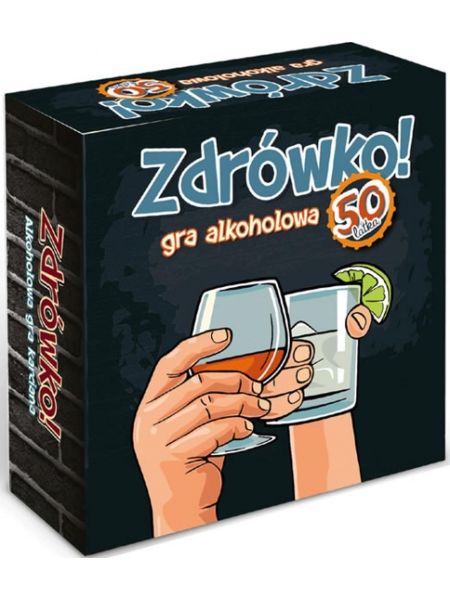 Gra urodzinowa imprezowa toasty zdrówko 50-latka - 2