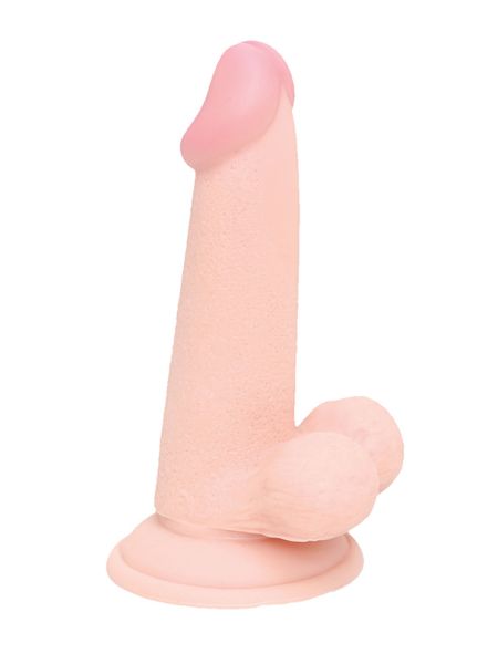 Grube dildo z mocną przyssawką realistyczne 14cm - 4