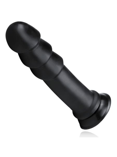 Grube duże dildo na przyssawce korek analny 28cm - 2