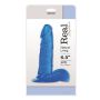 Grube zgrabne żelowe dildo jądra przyssawka 16cm - 2