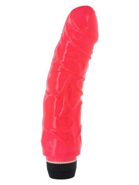 Gruby błyszczący wibrator jak prawdziwy penis sex - 2