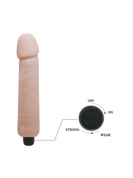 Gruby członek wibrator jak penis realistyczny 26cm - 4