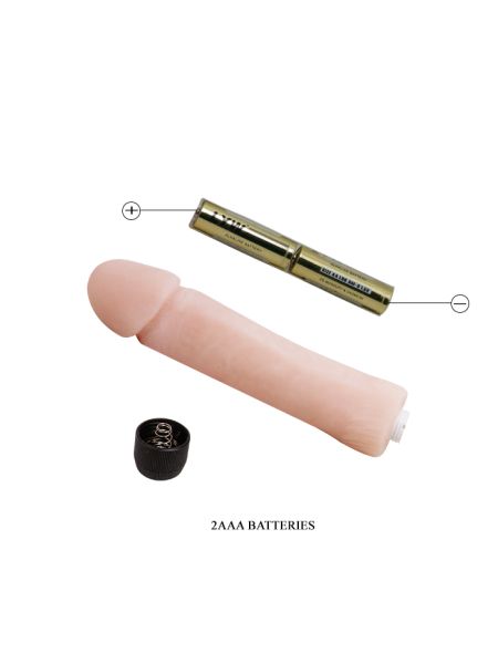 Gruby członek wibrator jak penis realistyczny 26cm - 5