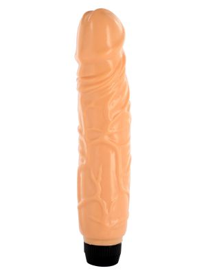 Gruby duży wibrator z żyłami jak penis sex 23cm - image 2