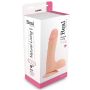 Dildo realistyczne z pilotem mocne wibracje 20 cm - 2