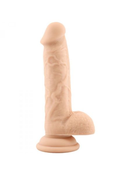 Gruby penis z mocną przyssawką sex dildo 18cm - 2