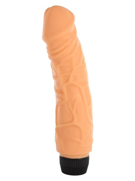 Gruby sztuczny penis z żyłami wibrator sex 19cm