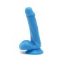 Silikonowe dildo sztuczny penis z przyssawką 15 cm - 2