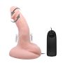 Realistyczne silikonowe dildo z wibracjami penis - 3