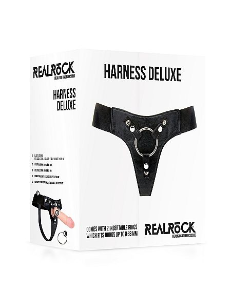 Uprząż elastyczna strap-on miękki materiał majtki - 3