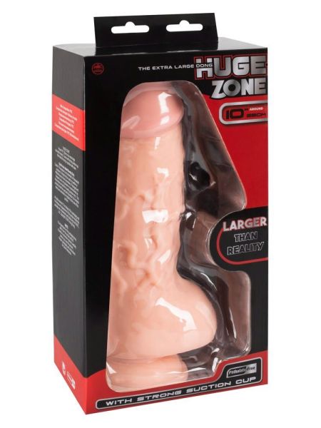 Gruby wielki realistyczny penis żylaste dildo - 2