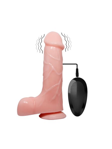 Realistyczny penis z wyżyłowanym trzonem 21 cm